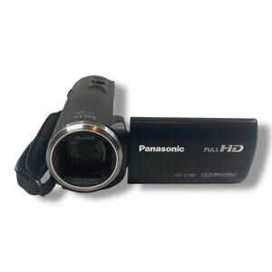 Panasonic HC-V180 Full HD Video Camera Camcorder Black Parts/Repair Lens Issue